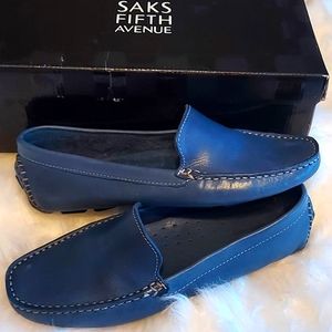Jean Blue Saks 5th Ave Car Shoes
